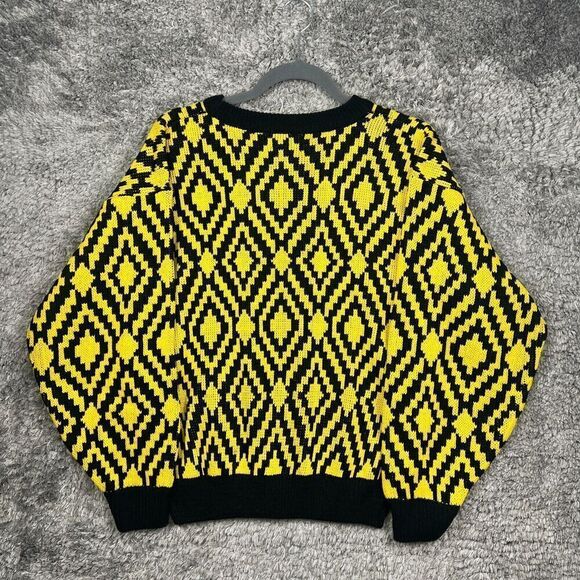 Vintage Gerard Works Sweater Size M Pullover Geometric - Picture 2 of 6